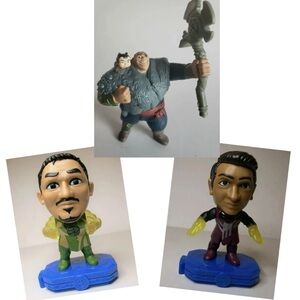 McDonald’s Disney Happy Meal Toys #8 Tong, #3 Kingo, #9 Gilgamesh - Lot of 3